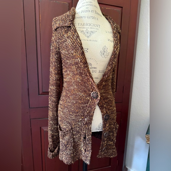 BCBGMaxAzria Sweaters - XL BCBG Brown Cardigan